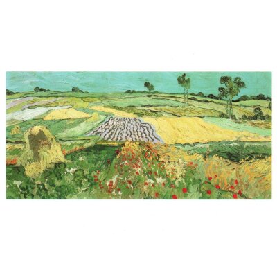 Vinvent van Gogh.Weizenfelder, 1890
