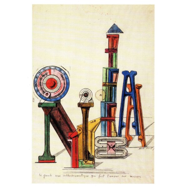 Max Ernst. Das große orthochromatische Rad..., 1919