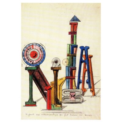 Max Ernst. Das große orthochromatische Rad..., 1919