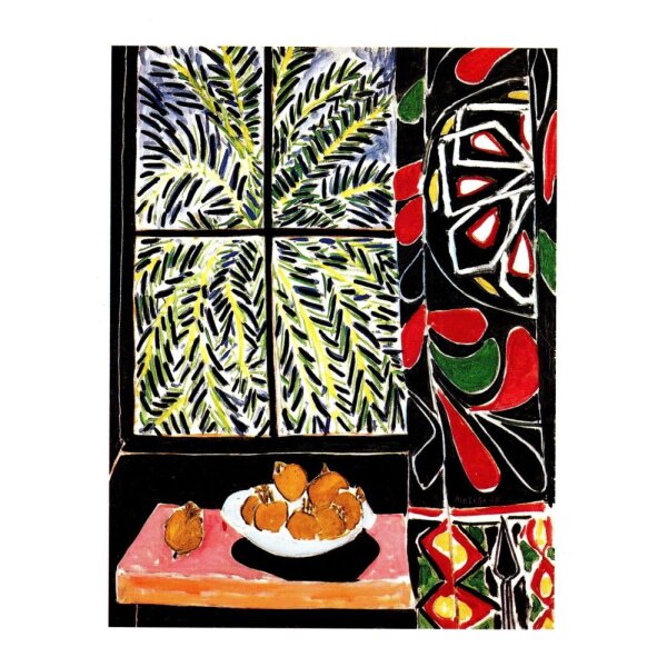 Henri Matisse. Interieur mit ägyptischem Vorhang, 1948
