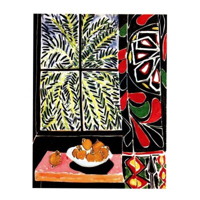 Henri Matisse. Interieur mit ägyptischem Vorhang, 1948