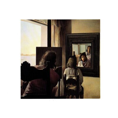 Salvador Dali. Selbstporträt mit Gala, 1972/73