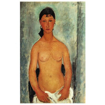 Amedeo Modigliani. Nackt stehend, 1918