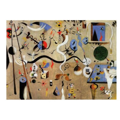 Joan Miró. Harlekin-Karneval, 1924/25