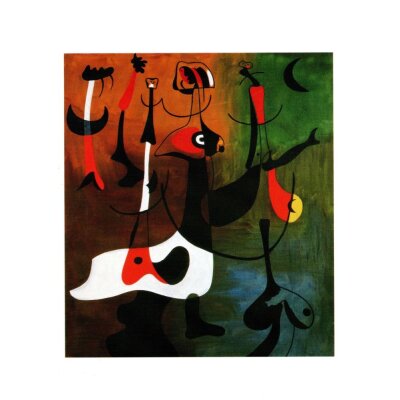Joan Miró. Rhythmische Charaktere, 1934
