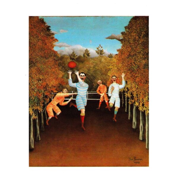Henri Rousseau. Fußballspieler, 1908