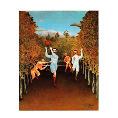 Henri Rousseau. Fußballspieler, 1908