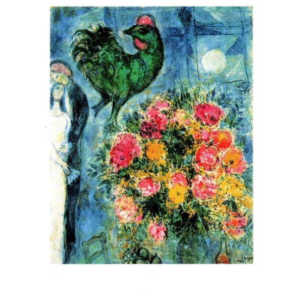 Marc Chagall. Blumenstrauß, 1950/54