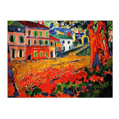 Maurice de Vlaminck. Restaurant der Maschine in Bougival, 1905