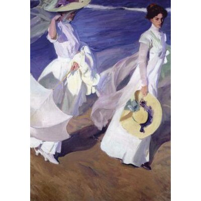 Joaquin Sorollay Bastida. Strandspaziergang, 1909
