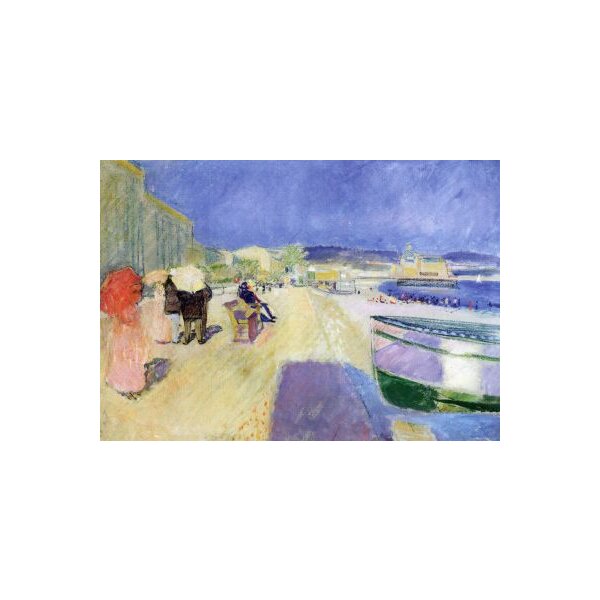 Edvard Munch. Promenade des Anglais, 1891