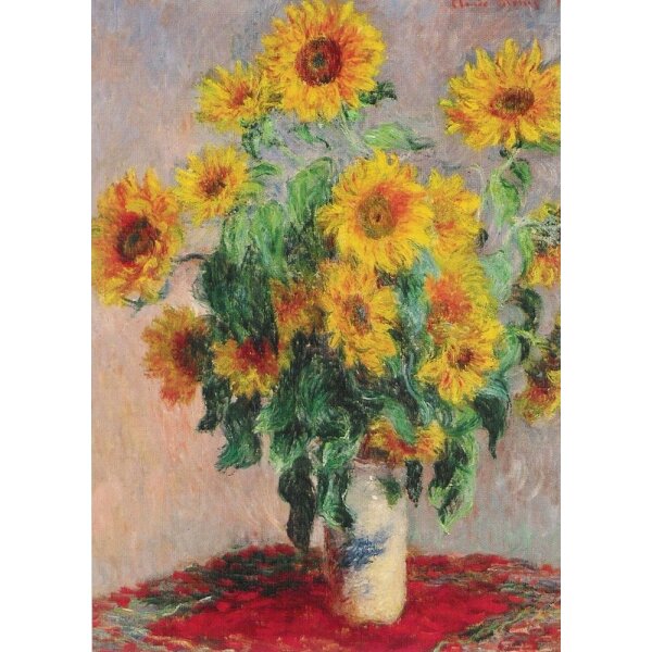 Claude Monet. Sonnenblumenstrauß, 1880