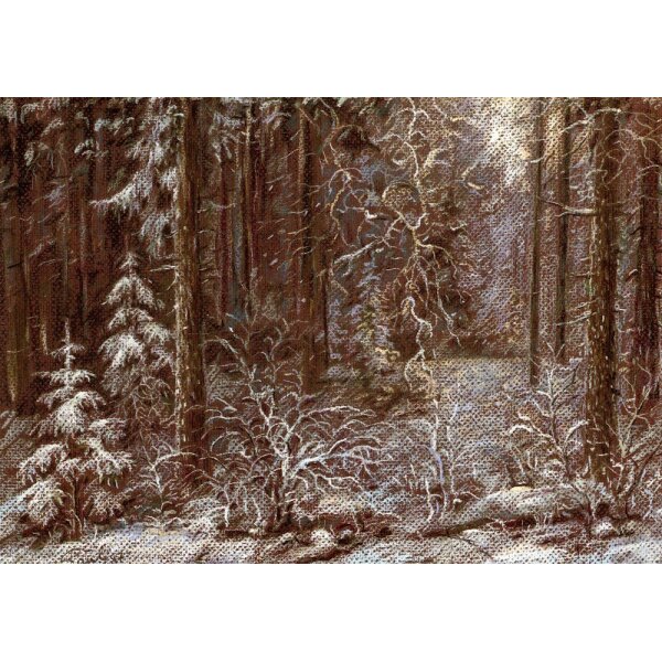 Wolfram Paul. Winterwald, 1987