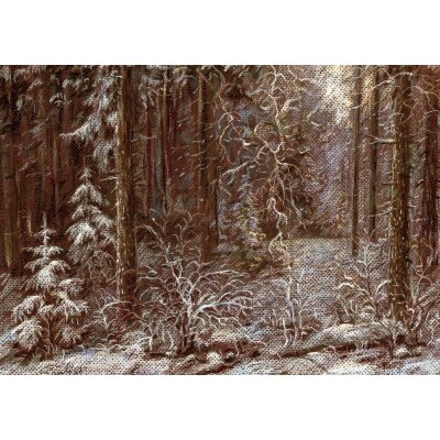 Wolfram Paul. Winterwald, 1987