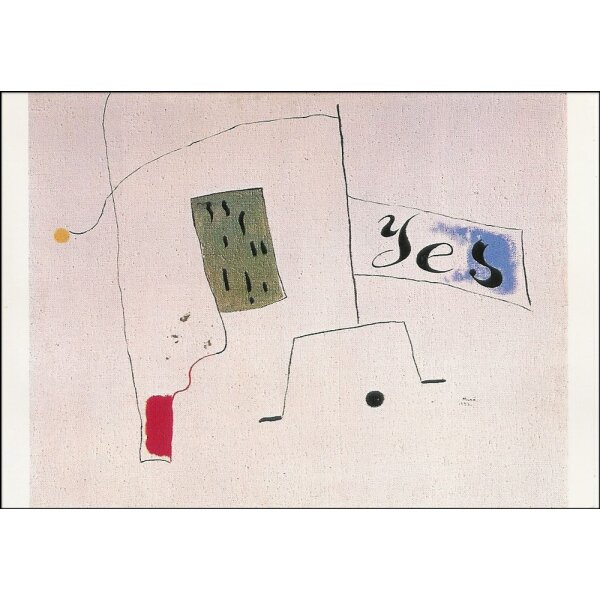 Joan Miró. Komposition, 1927