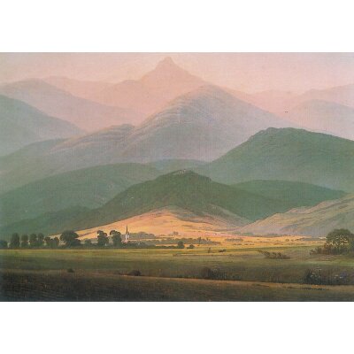 Caspar David Friedrich. Berglandschaft