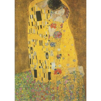 Gustav Klimt. Der Kuß, 1907/08