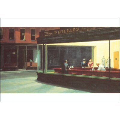Edward Hopper. Nighthawks, 1972