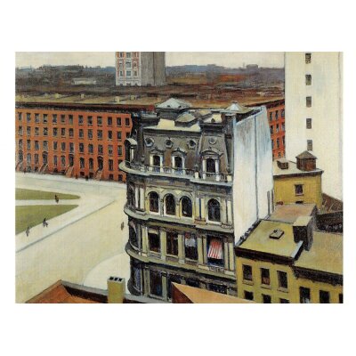 Edward Hopper. The City, 1927
