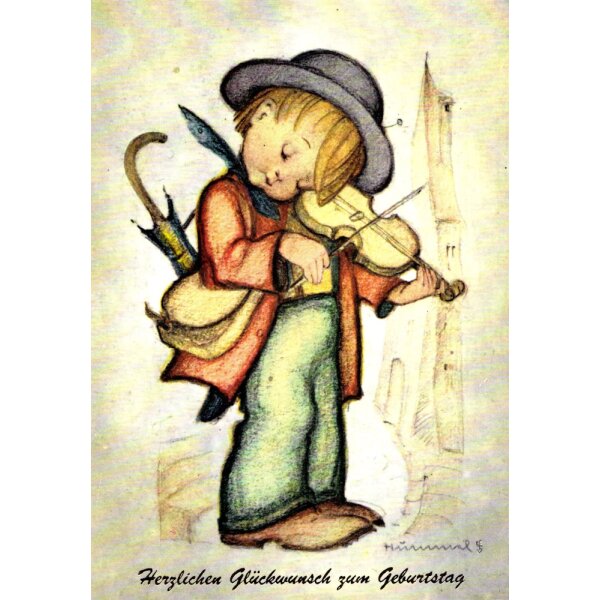 Hummel, M.I. Geigerlein, aus dem Hummelbuch
