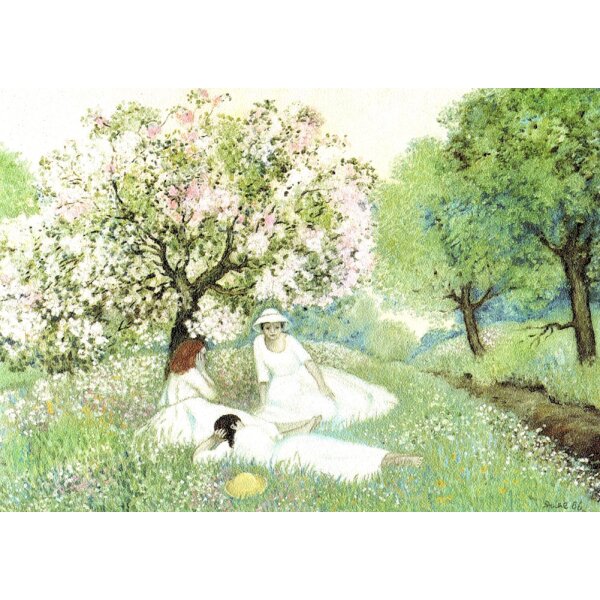 Heide Dahl. Kirschblüte