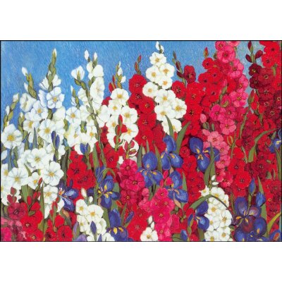 Heide Dahl. Malven und Lilien