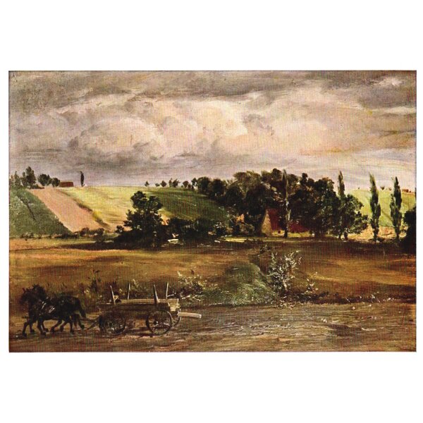 Adolph von Menzel. Gewitter am Tempelhofer Berg