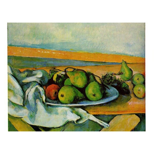 Paul Cézanne. Früchtestillleben