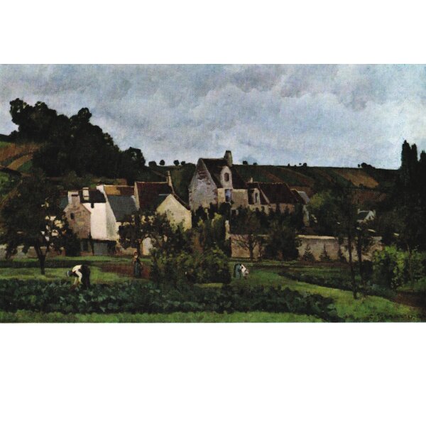 Camille Pissarro. L´Hermitage bei Pontoise, 1867