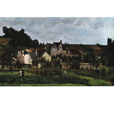Camille Pissarro. L´Hermitage bei Pontoise, 1867