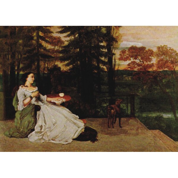 Gustave Courbet. Madame de Francfort