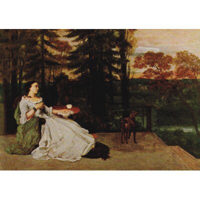 Gustave Courbet. Madame de Francfort