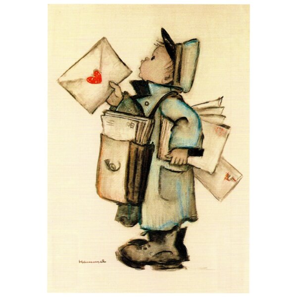 Hummel, M.I. The Postman