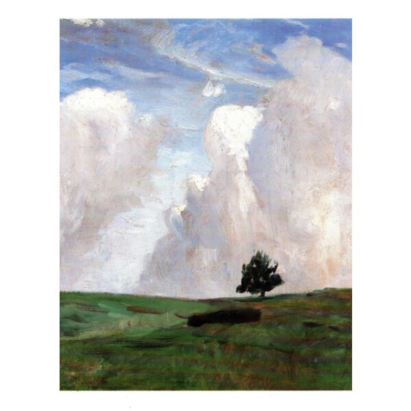 Otto Modersohn. Wolkenberg, um 1890