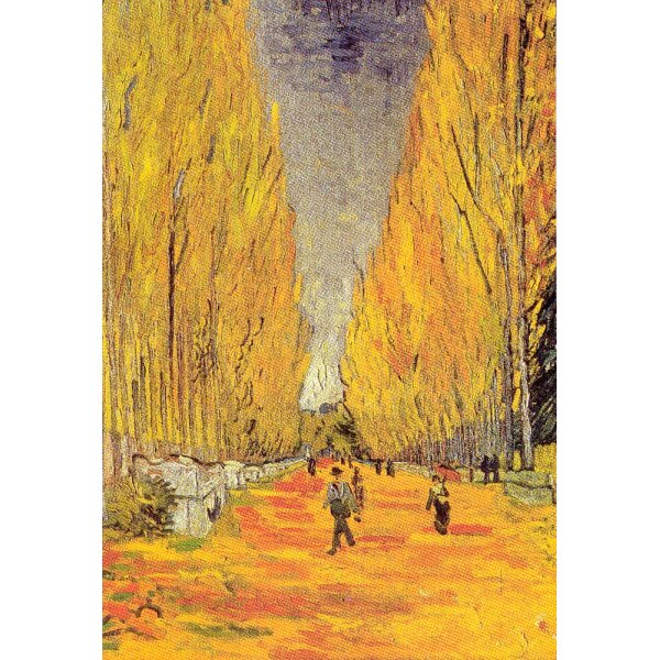 Vincent van Gogh. Die Allee von Alyscamps