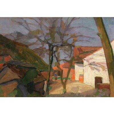 Udo Peters. Hofstelle in Worpswede