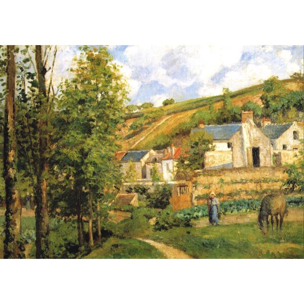 Camille Pissarro. Ein Winkel eines einsamen Ortes, 1874