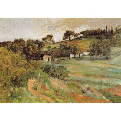 Paul Cézanne. Landschaft in der Provence