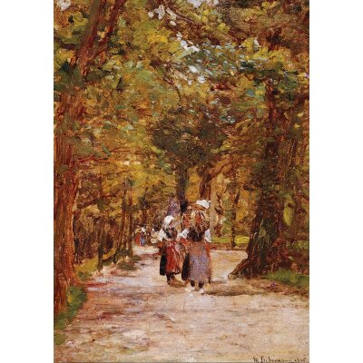 Max Liebermann. Wäscherinnen im Grünen