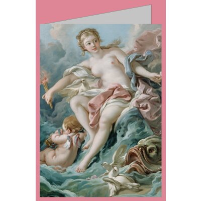 François Boucher. Venus auf den Wellen, 1769