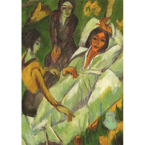 Ernst Ludwig Kirchner. Frauen beim Tee