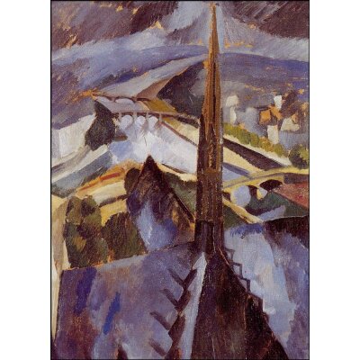 Robert Delaunay. Dachreiter von Notre Dame, Paris