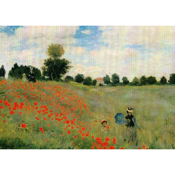 Claude Monet. Les Coquelicots (Mohnblumen) 1873