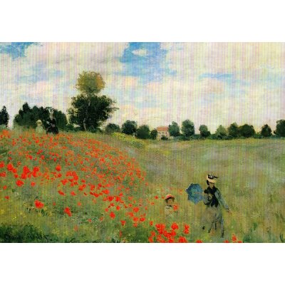 Claude Monet. Les Coquelicots (Mohnblumen) 1873