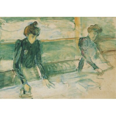 Henri de Toulouse-Lautrec. Die Büglerinnen, um 1887