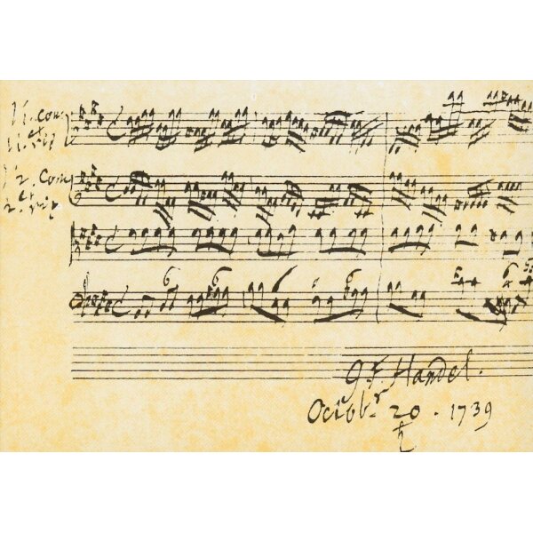 Georg Friedrich Händel. Concerto grosso, h-Dur