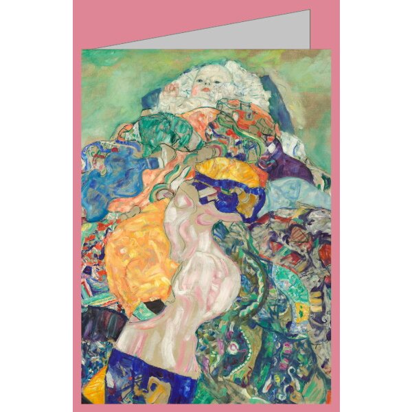 Gustav Klimt. Baby, Wiege (Cradle)