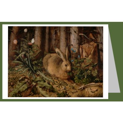 Hans Hoffmann. Ein Hase im Wald, 1585.