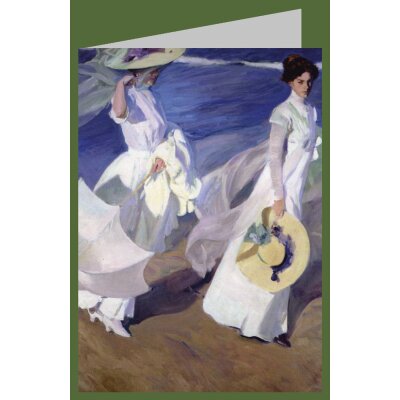 Joaquin Sorolla Y Bastida. Strandspaziergang, 1909