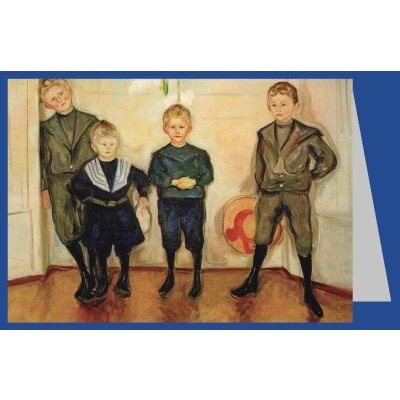 Edvard Munch. Die Söhne des Dr. Linde, 1903